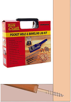 DOWELING AND POCKET HOLE JIG KIT