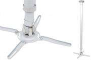 Manhattan Universal Projector Ceiling Mount Extension rod with tilt, swivel and height adjustments ,