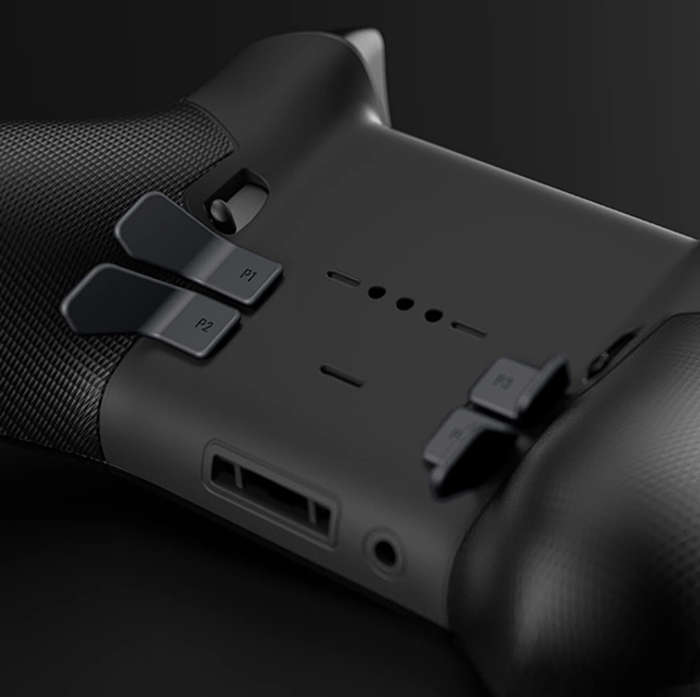 XBOX Elite / Elite Series 2 Controller Redesigned SWIFT Ergonomic Paddle Set Black