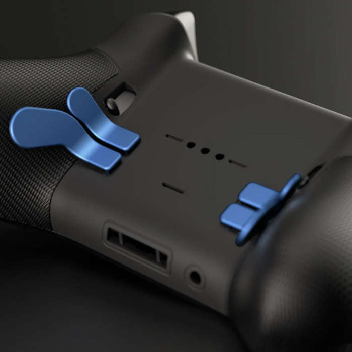 XBOX One Elite / Elite Series 2 Controller Paddle Kit Metallic Neptune Blue