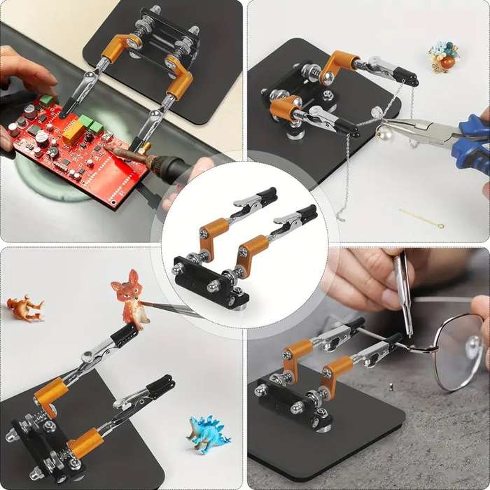 Helping Hand Soldering Station with Magnetic Base