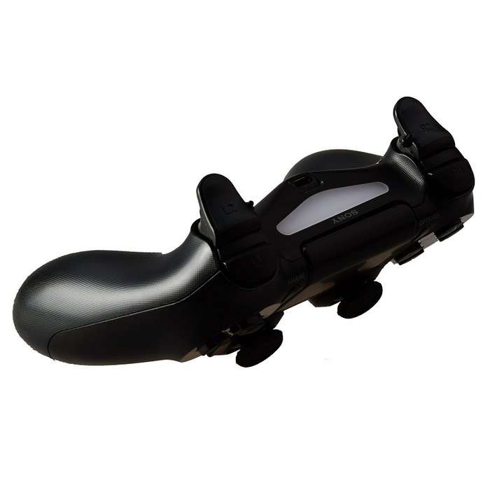 DUALSHOCK 4 DS4 CONTROLLER PROJECT DESIGN 3 IN 1 ADJUSTABLE LR2 TRIGGERS BLACK