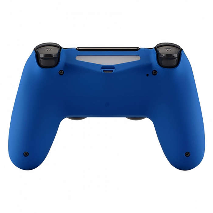 PS4 DUALSHOCK 4 V2 BACK SHELL SERIES Soft Touch Deep Blue