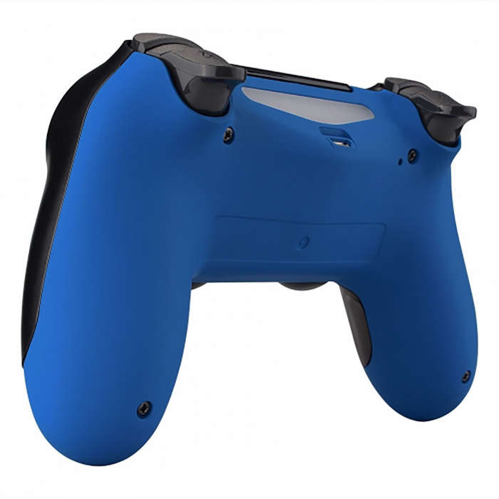 PS4 DUALSHOCK 4 V2 BACK SHELL SERIES Soft Touch Deep Blue