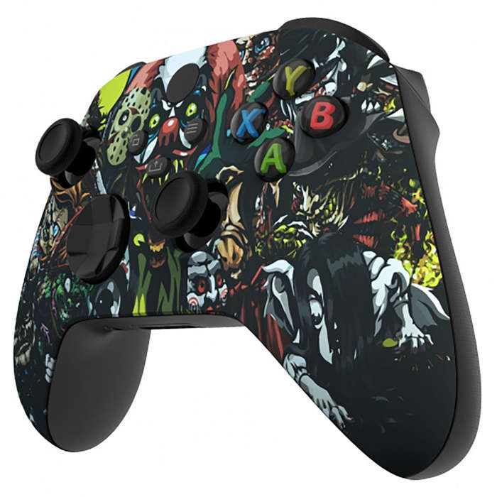 XBOX SERIES S/X Controller Front Faceplate Art Series SCREAM