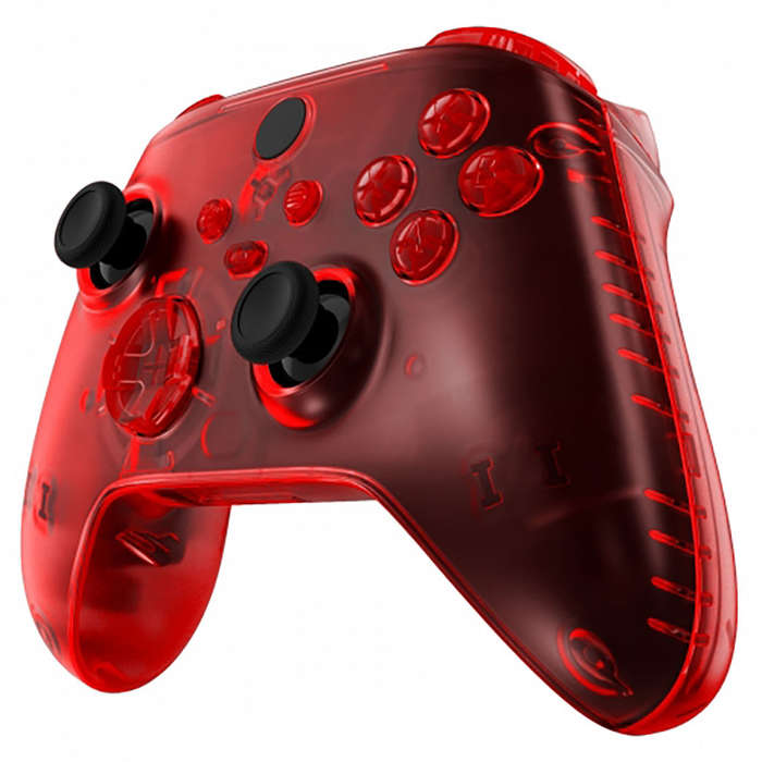 XBOX SERIES S/X Controller Full Shell Kit Clear Red