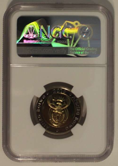 2019 5 RAND CONSTITUTIONAL DEMOCRACY - FIRST RELEASE NGC GRADED PF69 CAMEO