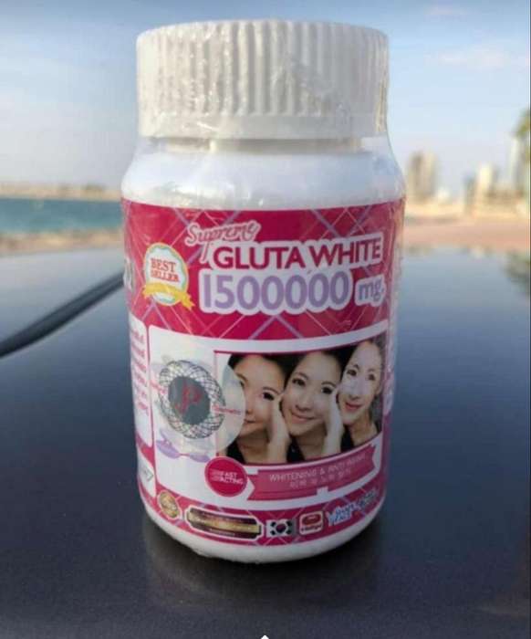 Gluta white plus 1500000mg Super Whitening Glutathione Anti - aging