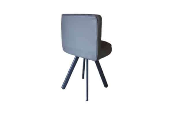 Black Dining Set 5-piece, Wood tabletop - Metal legs - Assembled
