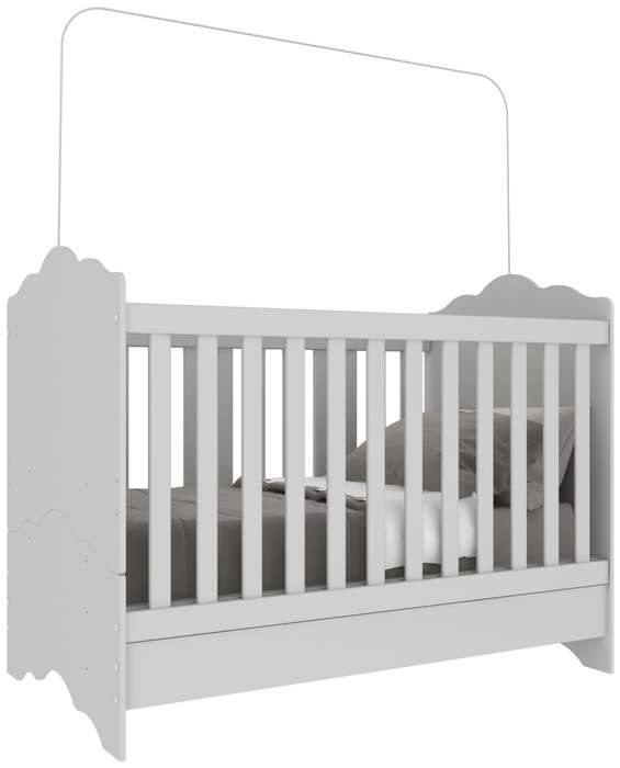Baby Cot Crib Cot 3 in 1 Cloud