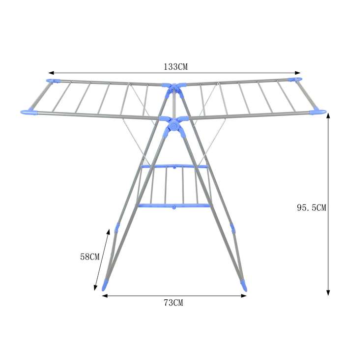 Collapsible Clothes Drying Rack