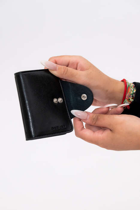 Black Credit Card Sleeve Wallet