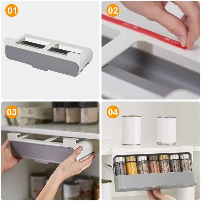 Senza Smart Under Shelf Spice Rack