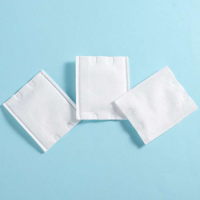 Makeup Remover Facial Cotton Pads 3 Ply Box Of 100 Incl Plastic Container Case