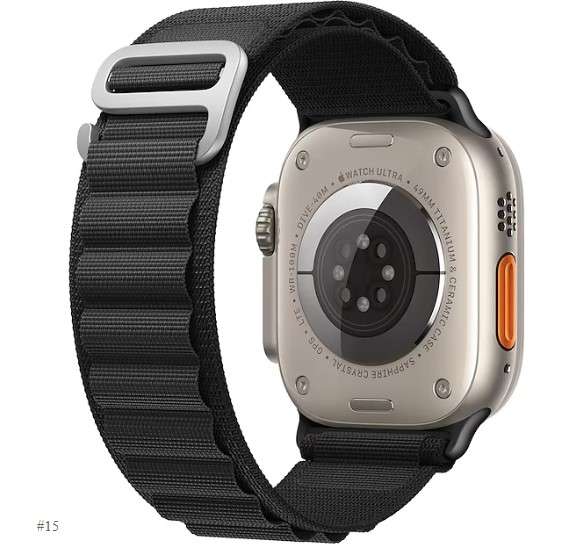 XO -M11 Smart Watch S9 Ultra Bluetooth Call Heart Rate Fitness Tracker 3 Straps 49mm Black Strap