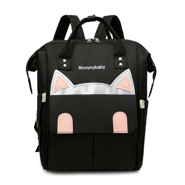 Maternity Baby Waterproof Diaper Travel Backpacks Bag Black