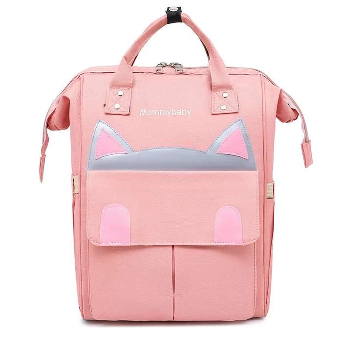 Maternity Baby Waterproof Diaper Travel Backpacks Bag Pink
