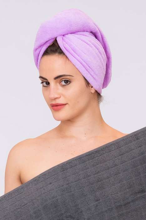 Senza® Twist Microfiber Hair Towel Wrap for Women