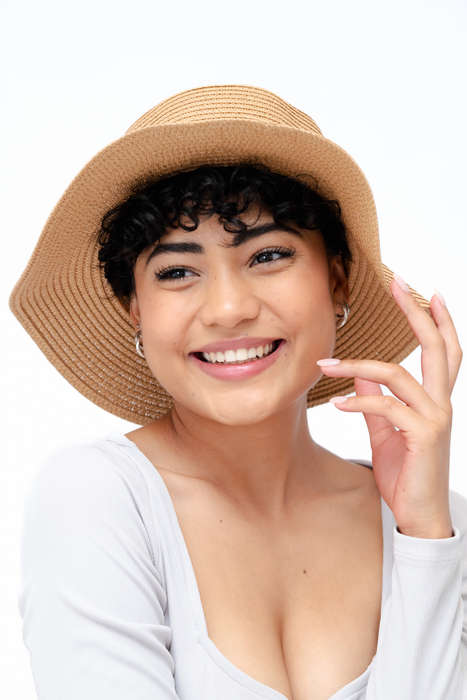 Jordan Summer Sun Beach Hats Brown