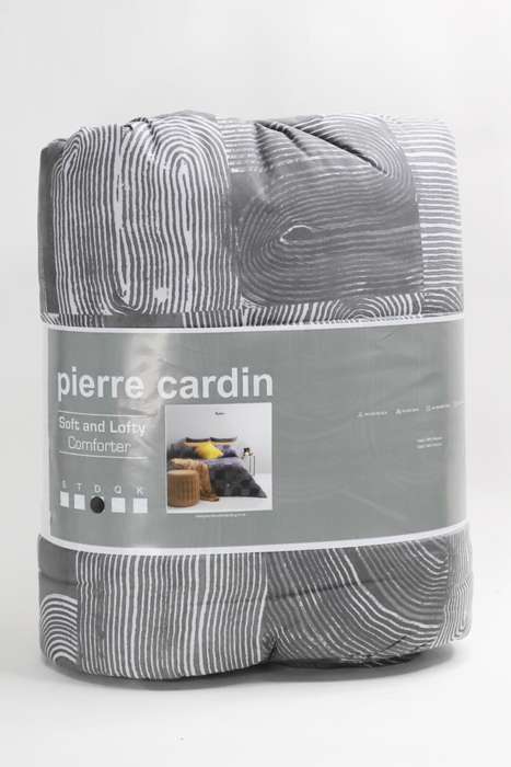 Pierre Cardin Microfiber Duvet Comformter Set With 2 Pillow Cases