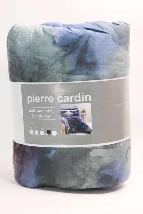 Pierre Cardin Microfiber Duvet Comformter Set With 2 Pillow Cases