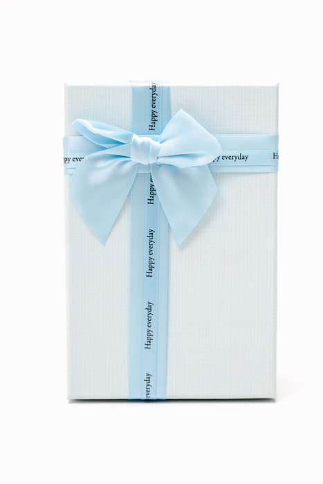 Senza 3 Piece Empty Gift Box With Lid & Ribbon