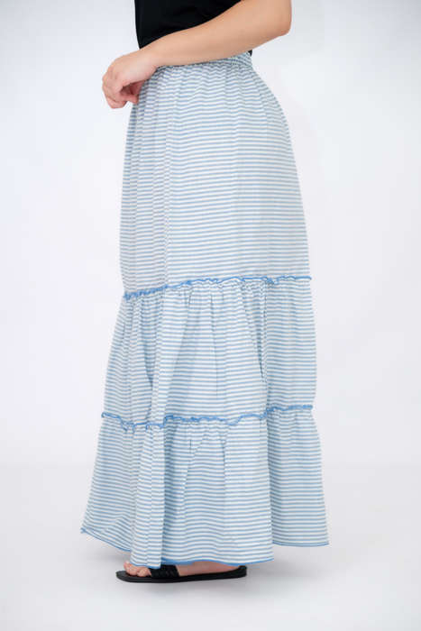 Tiered Maxi Skirt
