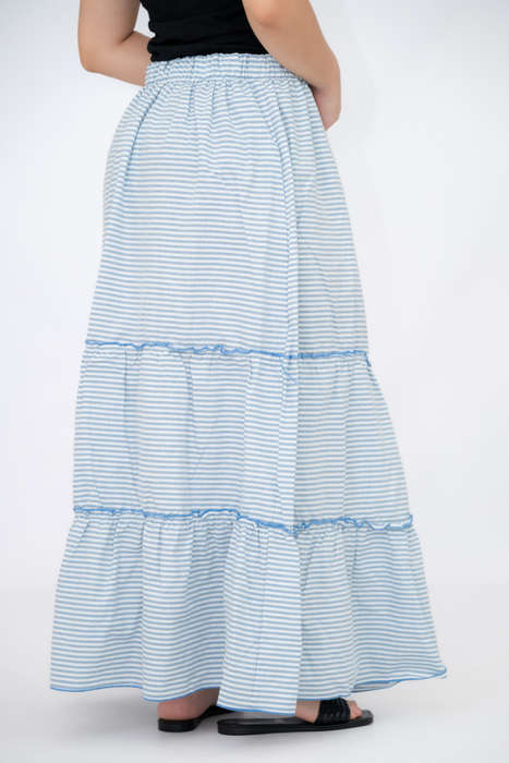 Tiered Maxi Skirt
