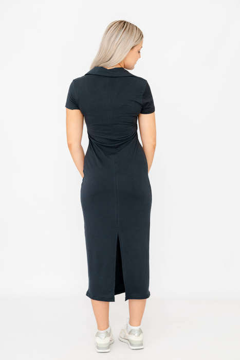 Zinnia Short Sleeve Color Summer Dress