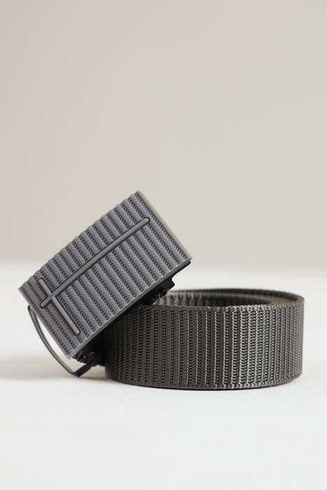 Senza® Heavy Duty No Hole Nylon Tactical Ratchet Belt with Automatic Slide Buckle