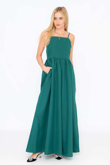 Jack Strappy Midaxi Summer Party Dress With Pockets