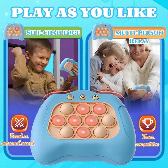 Pop The Target! Handheld Speed Pushing Game Machine