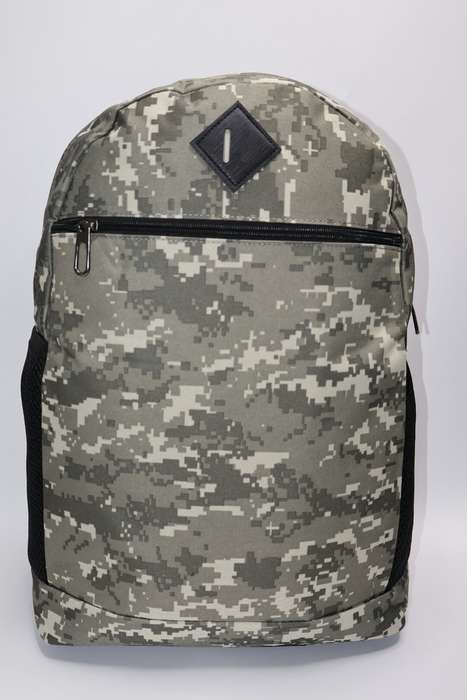 Camo Waterproof  Backpack School With Multiple Compartments