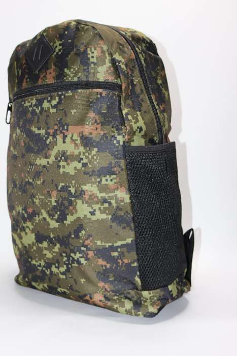 Camo Waterproof  Backpack School With Multiple Compartments