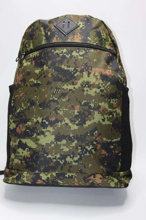 Camo Waterproof  Backpack School With Multiple Compartments