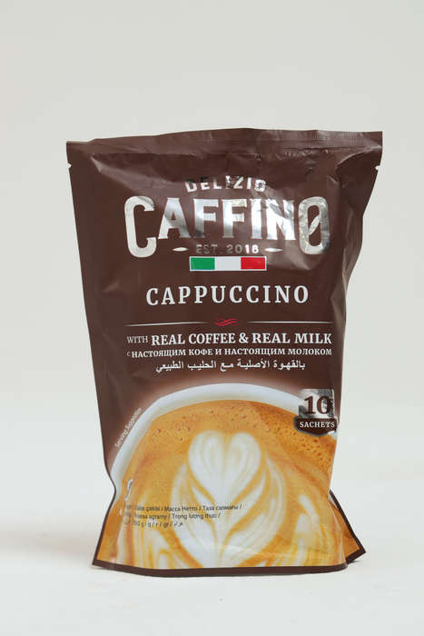 Delizio Caffino Cappuccino 3 in1 Instant Coffee 10 X 20g Sachets Per Pack