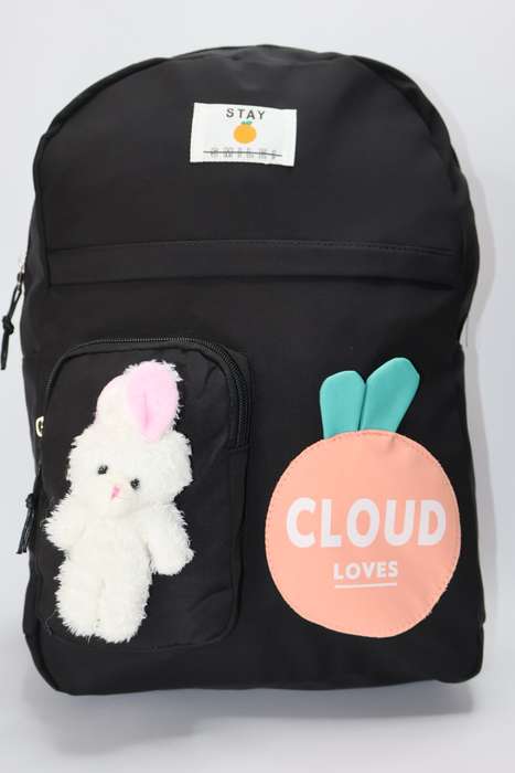 Teddy School Bag Nylon Multiple Compartment Back Pack For Mums &amp; Kids