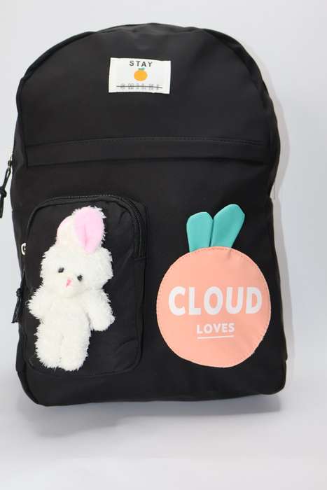 Teddy School Bag Nylon Multiple Compartment Back Pack For Mums &amp; Kids
