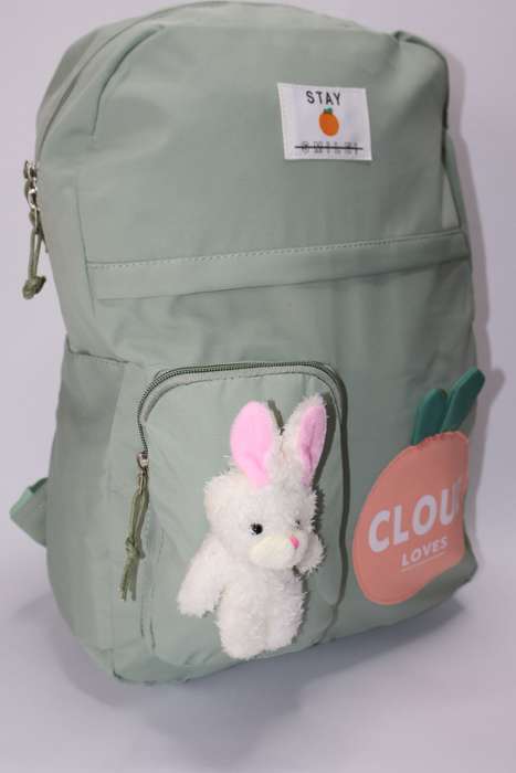 Teddy School Bag Nylon Multiple Compartment Back Pack For Mums &amp; Kids