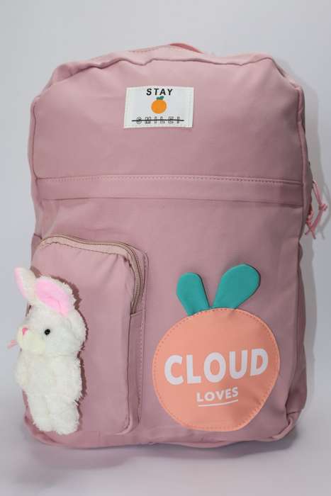 Teddy School Bag Nylon Multiple Compartment Back Pack For Mums &amp; Kids