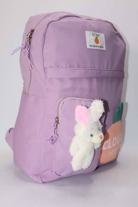 Teddy School Bag Nylon Multiple Compartment Back Pack For Mums &amp; Kids