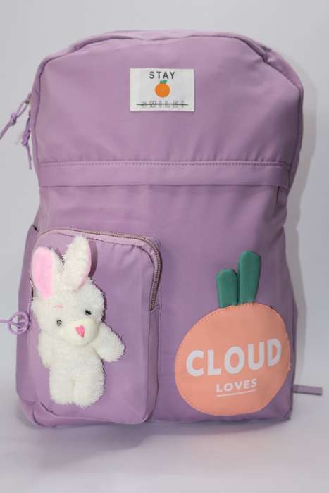 Teddy School Bag Nylon Multiple Compartment Back Pack For Mums &amp; Kids