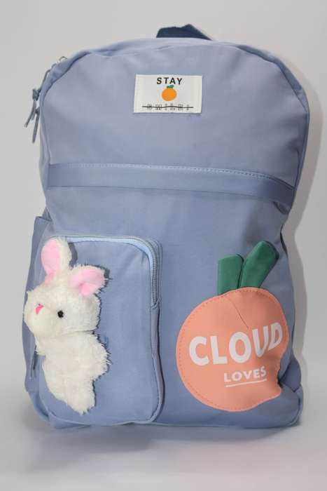 Teddy School Bag Nylon Multiple Compartment Back Pack For Mums &amp; Kids