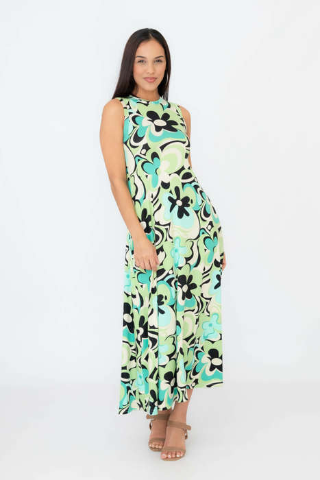 Somerset Sleeveless Maxi Dress With Pockets
