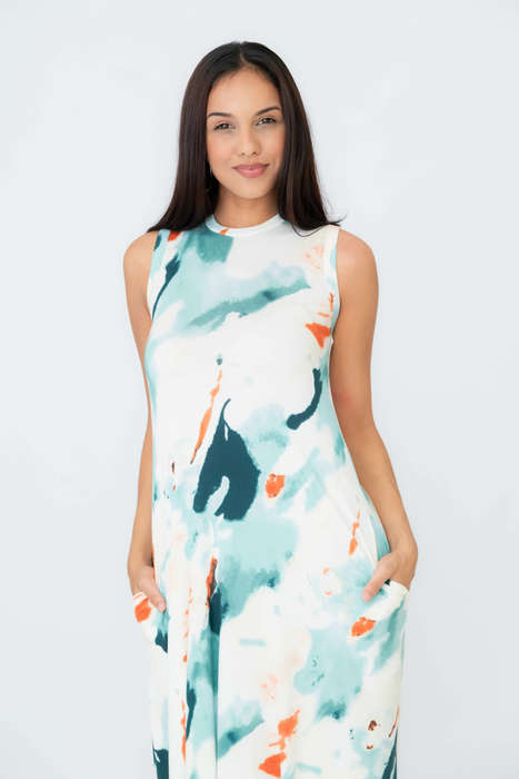 Somerset Sleeveless Maxi Dress With Pockets