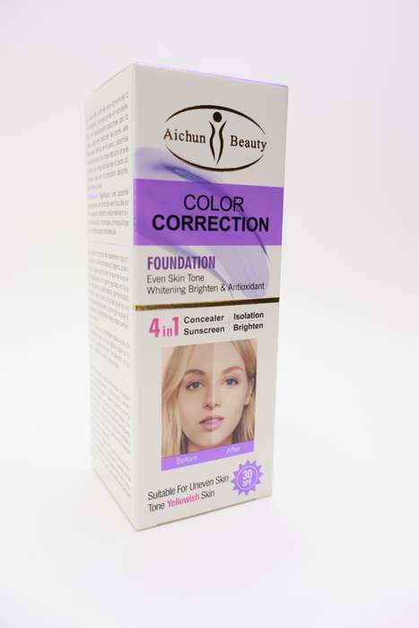 Colour Changing Foundation and Moisturizer For Uneven Skin Tone Yellowish Skin 50g