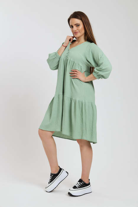 Latifah Mid Length Loose Fit Maxi Dress