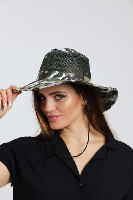 Senza Camouflage Sun Hat