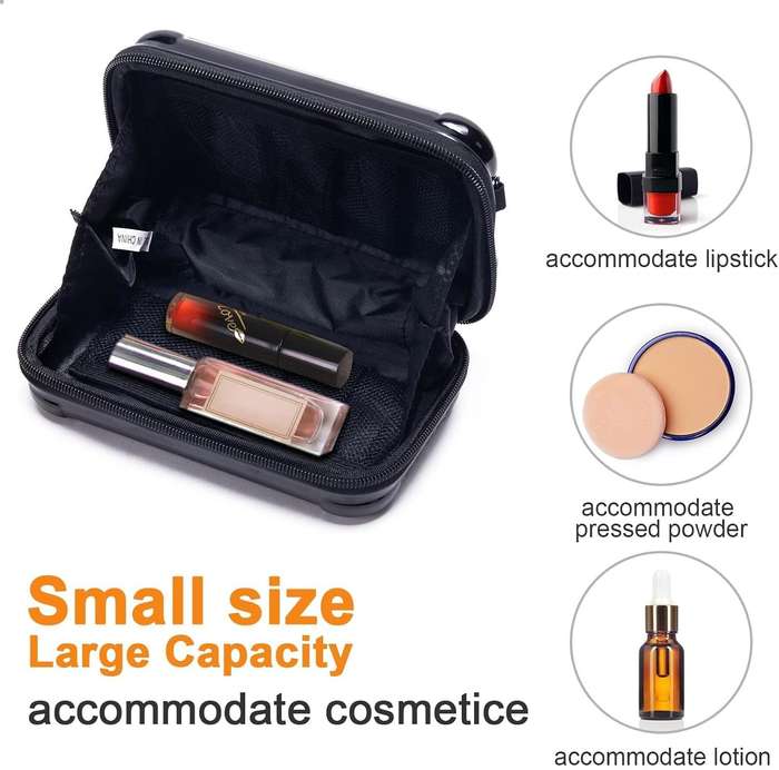 Forever Classic Women Mini Suitcase Cosmetic Sling Bag