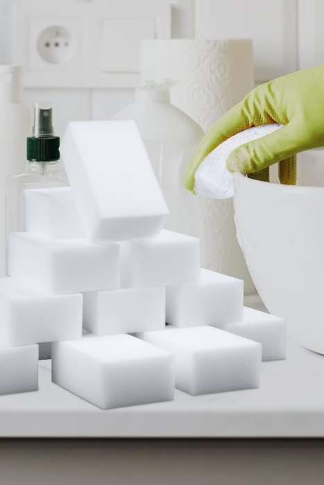 Senza Magic Wipe Cleaning Sponge 140 x 90 x 30 Pack Of 3